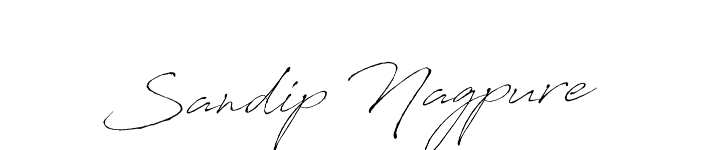 Antro_Vectra is a professional signature style that is perfect for those who want to add a touch of class to their signature. It is also a great choice for those who want to make their signature more unique. Get Sandip Nagpure name to fancy signature for free. Sandip Nagpure signature style 6 images and pictures png