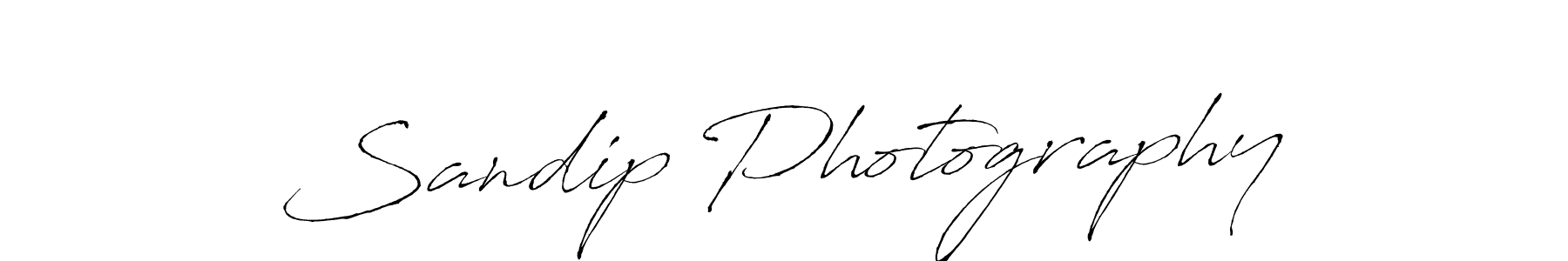 How to make Sandip Photography name signature. Use Antro_Vectra style for creating short signs online. This is the latest handwritten sign. Sandip Photography signature style 6 images and pictures png