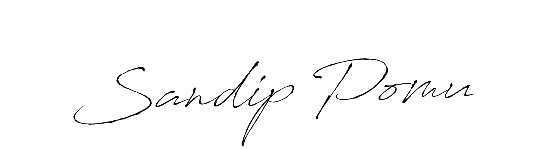 See photos of Sandip Pomu official signature by Spectra . Check more albums & portfolios. Read reviews & check more about Antro_Vectra font. Sandip Pomu signature style 6 images and pictures png