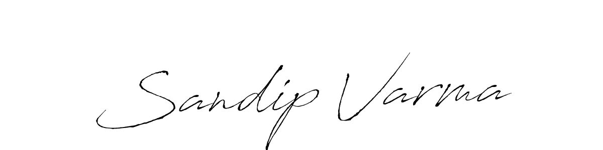 Antro_Vectra is a professional signature style that is perfect for those who want to add a touch of class to their signature. It is also a great choice for those who want to make their signature more unique. Get Sandip Varma name to fancy signature for free. Sandip Varma signature style 6 images and pictures png