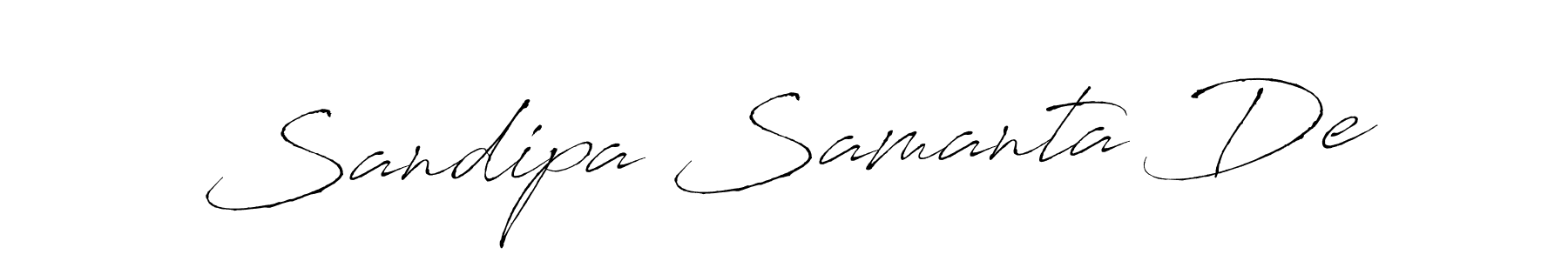 Sandipa Samanta De stylish signature style. Best Handwritten Sign (Antro_Vectra) for my name. Handwritten Signature Collection Ideas for my name Sandipa Samanta De. Sandipa Samanta De signature style 6 images and pictures png