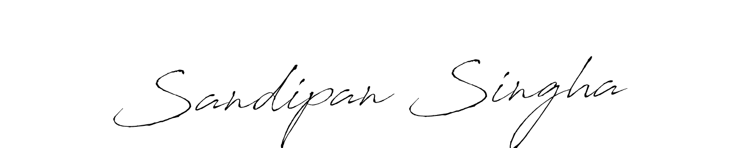 Also You can easily find your signature by using the search form. We will create Sandipan Singha name handwritten signature images for you free of cost using Antro_Vectra sign style. Sandipan Singha signature style 6 images and pictures png