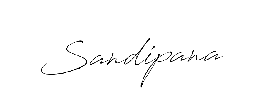 How to make Sandipana name signature. Use Antro_Vectra style for creating short signs online. This is the latest handwritten sign. Sandipana signature style 6 images and pictures png