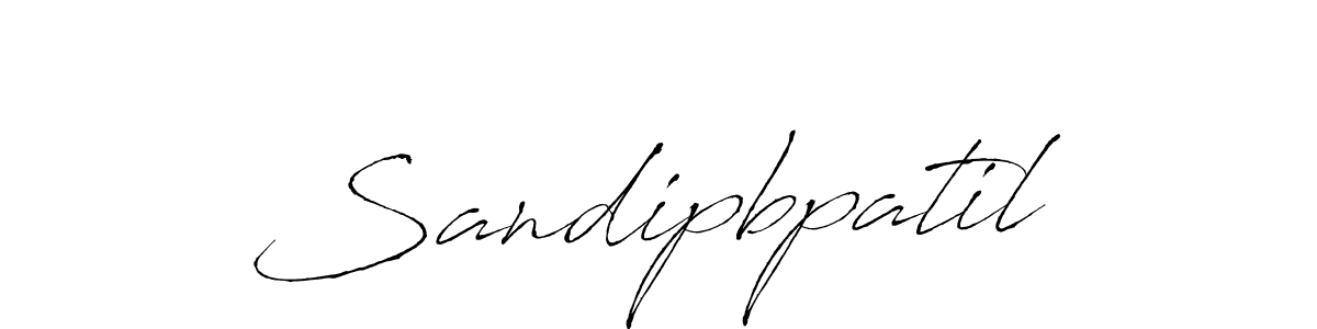 Create a beautiful signature design for name Sandipbpatil. With this signature (Antro_Vectra) fonts, you can make a handwritten signature for free. Sandipbpatil signature style 6 images and pictures png