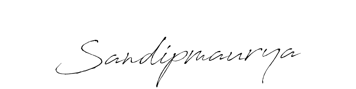 Make a beautiful signature design for name Sandipmaurya. Use this online signature maker to create a handwritten signature for free. Sandipmaurya signature style 6 images and pictures png