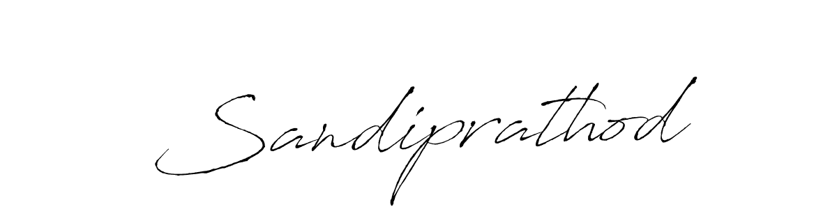 Make a short Sandiprathod signature style. Manage your documents anywhere anytime using Antro_Vectra. Create and add eSignatures, submit forms, share and send files easily. Sandiprathod signature style 6 images and pictures png