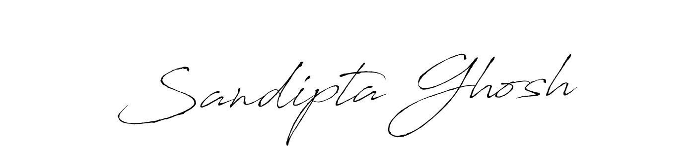 How to make Sandipta Ghosh signature? Antro_Vectra is a professional autograph style. Create handwritten signature for Sandipta Ghosh name. Sandipta Ghosh signature style 6 images and pictures png