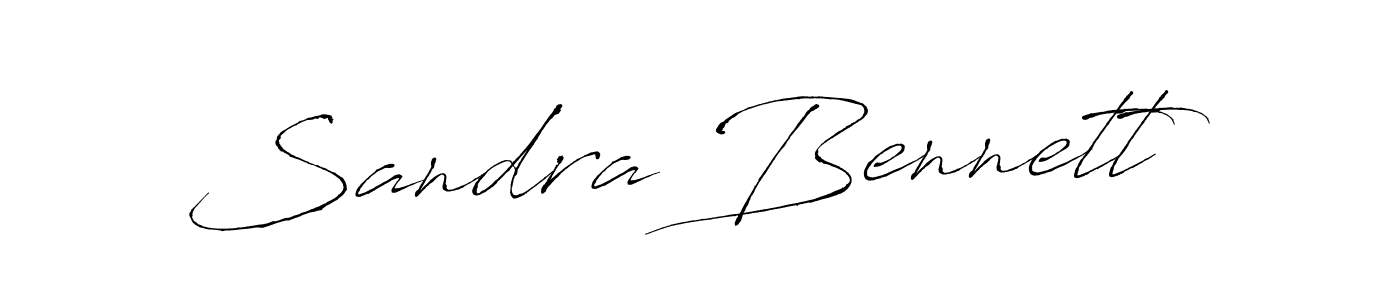 Use a signature maker to create a handwritten signature online. With this signature software, you can design (Antro_Vectra) your own signature for name Sandra Bennett. Sandra Bennett signature style 6 images and pictures png