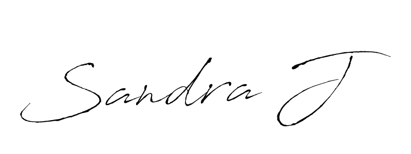 Make a beautiful signature design for name Sandra J. With this signature (Antro_Vectra) style, you can create a handwritten signature for free. Sandra J signature style 6 images and pictures png