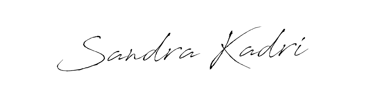 Sandra Kadri stylish signature style. Best Handwritten Sign (Antro_Vectra) for my name. Handwritten Signature Collection Ideas for my name Sandra Kadri. Sandra Kadri signature style 6 images and pictures png