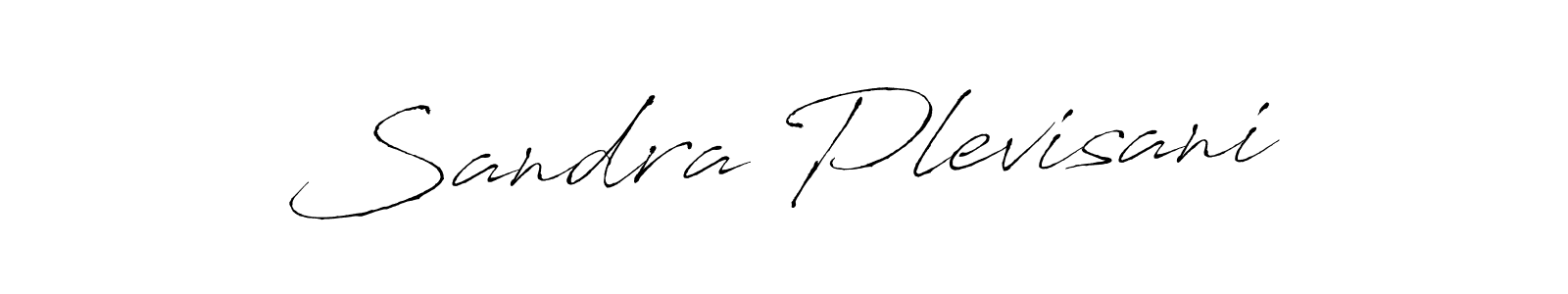 Sandra Plevisani stylish signature style. Best Handwritten Sign (Antro_Vectra) for my name. Handwritten Signature Collection Ideas for my name Sandra Plevisani. Sandra Plevisani signature style 6 images and pictures png