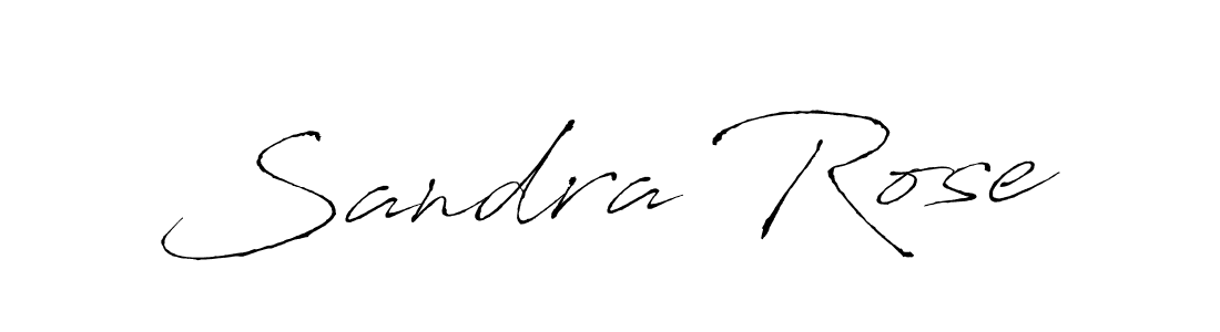 Design your own signature with our free online signature maker. With this signature software, you can create a handwritten (Antro_Vectra) signature for name Sandra Rose. Sandra Rose signature style 6 images and pictures png