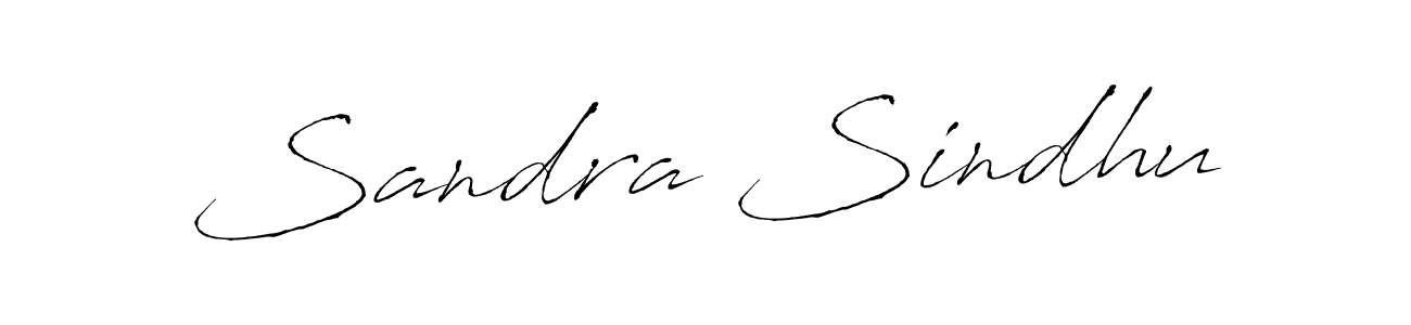 Create a beautiful signature design for name Sandra Sindhu. With this signature (Antro_Vectra) fonts, you can make a handwritten signature for free. Sandra Sindhu signature style 6 images and pictures png