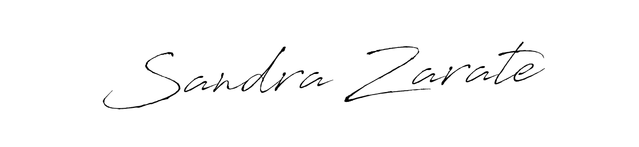 Design your own signature with our free online signature maker. With this signature software, you can create a handwritten (Antro_Vectra) signature for name Sandra Zarate. Sandra Zarate signature style 6 images and pictures png