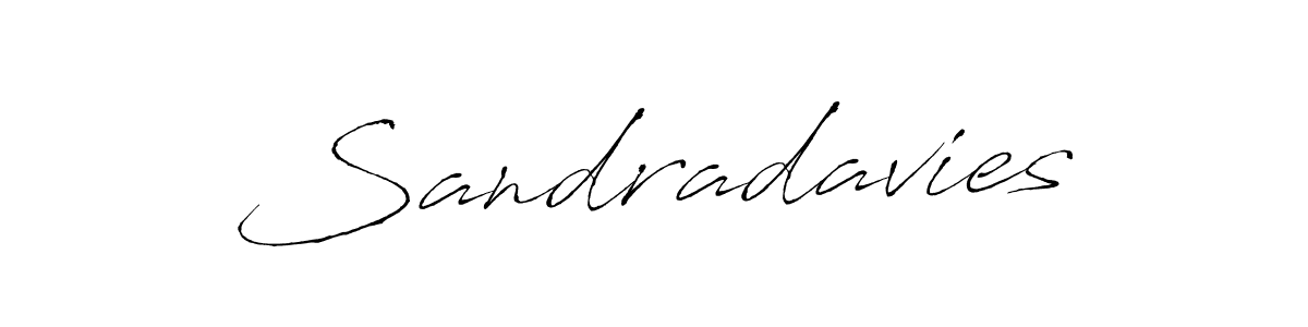 Sandradavies stylish signature style. Best Handwritten Sign (Antro_Vectra) for my name. Handwritten Signature Collection Ideas for my name Sandradavies. Sandradavies signature style 6 images and pictures png