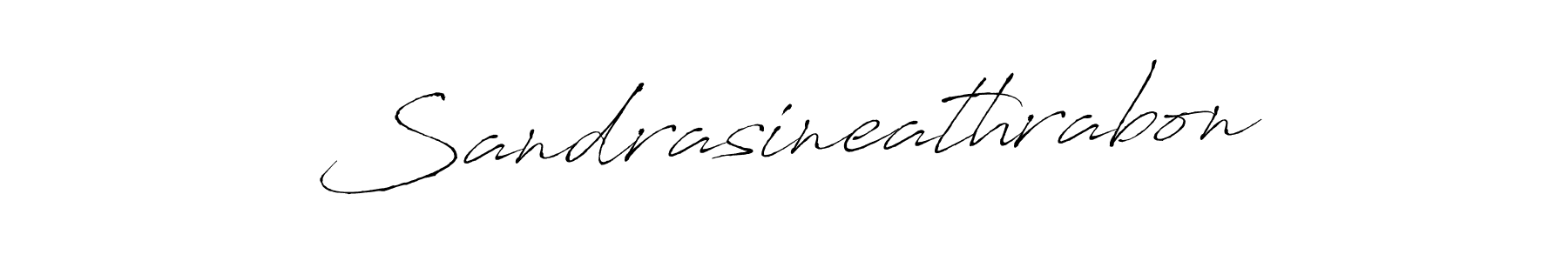 Also we have Sandrasineathrabon name is the best signature style. Create professional handwritten signature collection using Antro_Vectra autograph style. Sandrasineathrabon signature style 6 images and pictures png