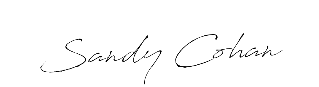 Here are the top 10 professional signature styles for the name Sandy Cohan. These are the best autograph styles you can use for your name. Sandy Cohan signature style 6 images and pictures png