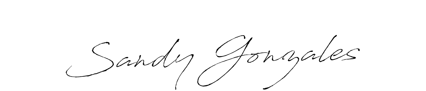 Make a short Sandy Gonzales signature style. Manage your documents anywhere anytime using Antro_Vectra. Create and add eSignatures, submit forms, share and send files easily. Sandy Gonzales signature style 6 images and pictures png