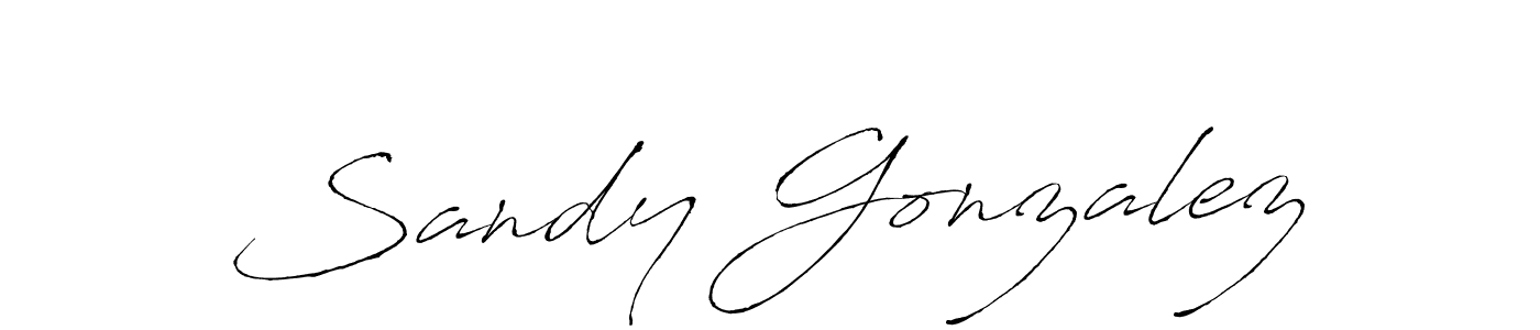 The best way (Antro_Vectra) to make a short signature is to pick only two or three words in your name. The name Sandy Gonzalez include a total of six letters. For converting this name. Sandy Gonzalez signature style 6 images and pictures png