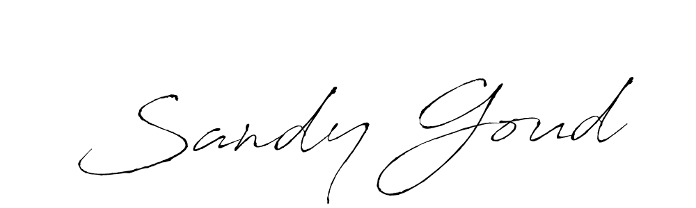 Also You can easily find your signature by using the search form. We will create Sandy Goud name handwritten signature images for you free of cost using Antro_Vectra sign style. Sandy Goud signature style 6 images and pictures png