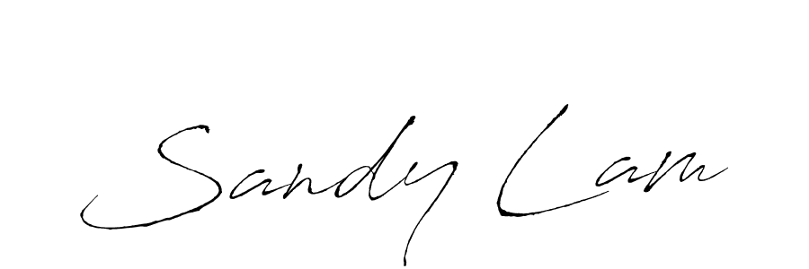 Also You can easily find your signature by using the search form. We will create Sandy Lam name handwritten signature images for you free of cost using Antro_Vectra sign style. Sandy Lam signature style 6 images and pictures png
