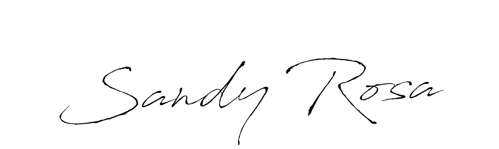 Use a signature maker to create a handwritten signature online. With this signature software, you can design (Antro_Vectra) your own signature for name Sandy Rosa. Sandy Rosa signature style 6 images and pictures png
