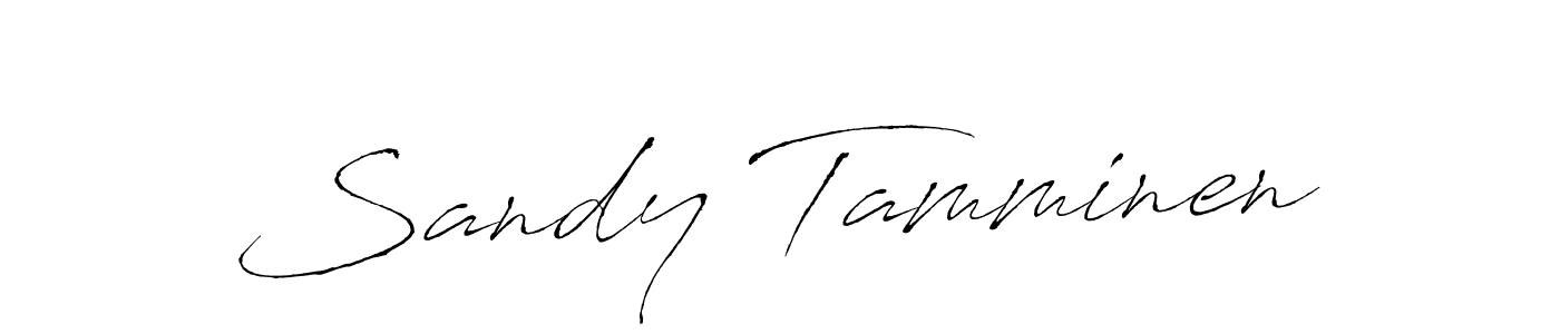 Also we have Sandy Tamminen name is the best signature style. Create professional handwritten signature collection using Antro_Vectra autograph style. Sandy Tamminen signature style 6 images and pictures png
