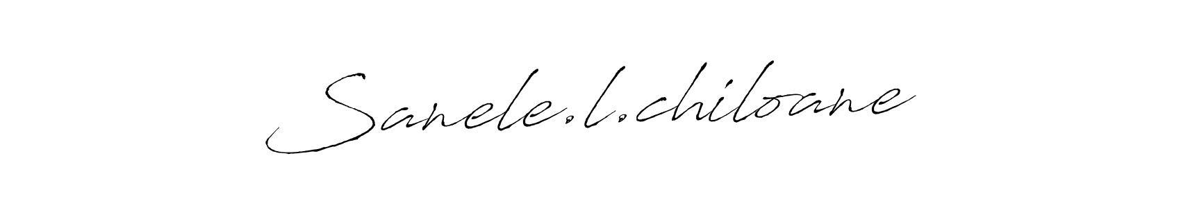 The best way (Antro_Vectra) to make a short signature is to pick only two or three words in your name. The name Sanele.l.chiloane include a total of six letters. For converting this name. Sanele.l.chiloane signature style 6 images and pictures png