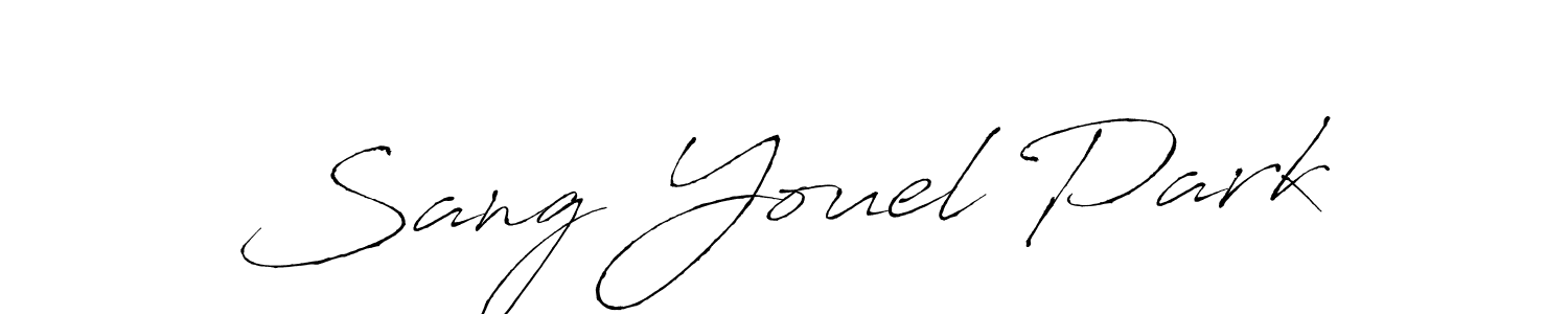 Similarly Antro_Vectra is the best handwritten signature design. Signature creator online .You can use it as an online autograph creator for name Sang Youel Park. Sang Youel Park signature style 6 images and pictures png
