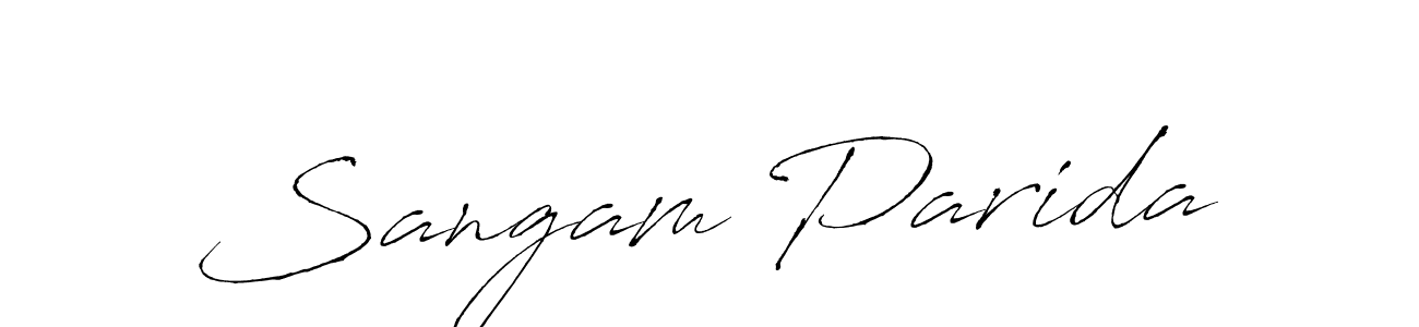 It looks lik you need a new signature style for name Sangam Parida. Design unique handwritten (Antro_Vectra) signature with our free signature maker in just a few clicks. Sangam Parida signature style 6 images and pictures png