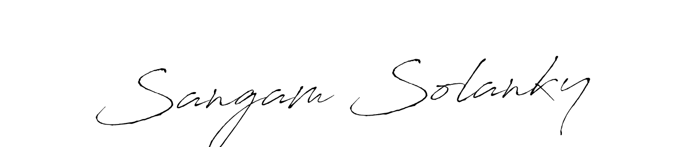 if you are searching for the best signature style for your name Sangam Solanky. so please give up your signature search. here we have designed multiple signature styles  using Antro_Vectra. Sangam Solanky signature style 6 images and pictures png