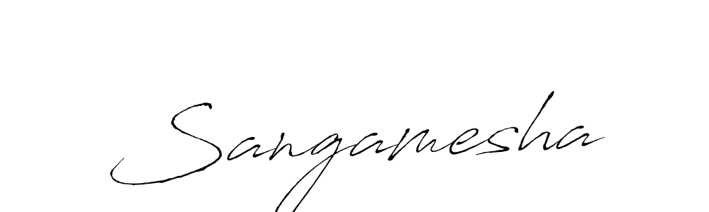 How to Draw Sangamesha signature style? Antro_Vectra is a latest design signature styles for name Sangamesha. Sangamesha signature style 6 images and pictures png