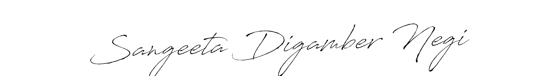 Once you've used our free online signature maker to create your best signature Antro_Vectra style, it's time to enjoy all of the benefits that Sangeeta Digamber Negi name signing documents. Sangeeta Digamber Negi signature style 6 images and pictures png