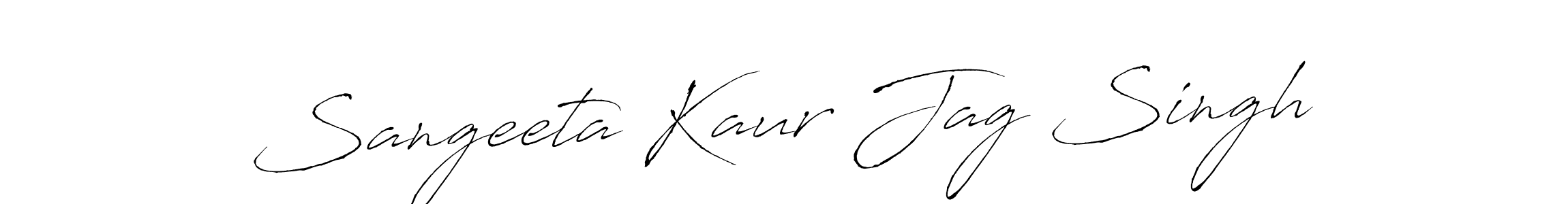 Also we have Sangeeta Kaur Jag Singh name is the best signature style. Create professional handwritten signature collection using Antro_Vectra autograph style. Sangeeta Kaur Jag Singh signature style 6 images and pictures png