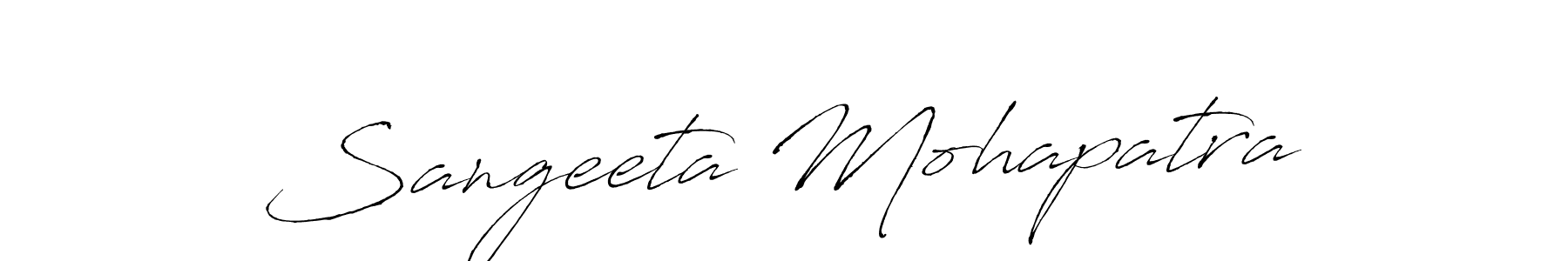 You should practise on your own different ways (Antro_Vectra) to write your name (Sangeeta Mohapatra) in signature. don't let someone else do it for you. Sangeeta Mohapatra signature style 6 images and pictures png