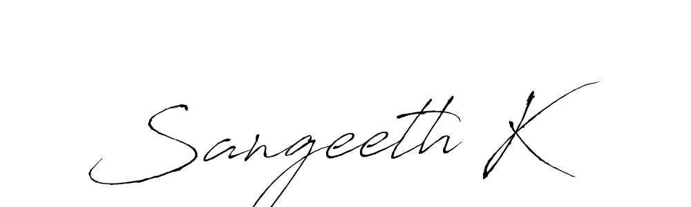 See photos of Sangeeth K official signature by Spectra . Check more albums & portfolios. Read reviews & check more about Antro_Vectra font. Sangeeth K signature style 6 images and pictures png