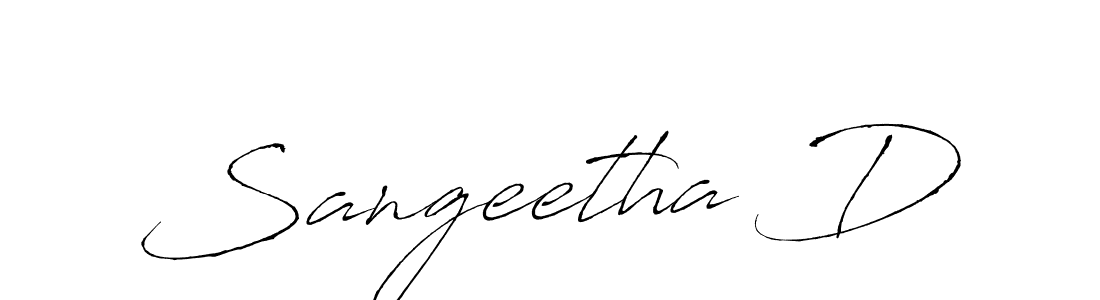 Make a beautiful signature design for name Sangeetha D. Use this online signature maker to create a handwritten signature for free. Sangeetha D signature style 6 images and pictures png