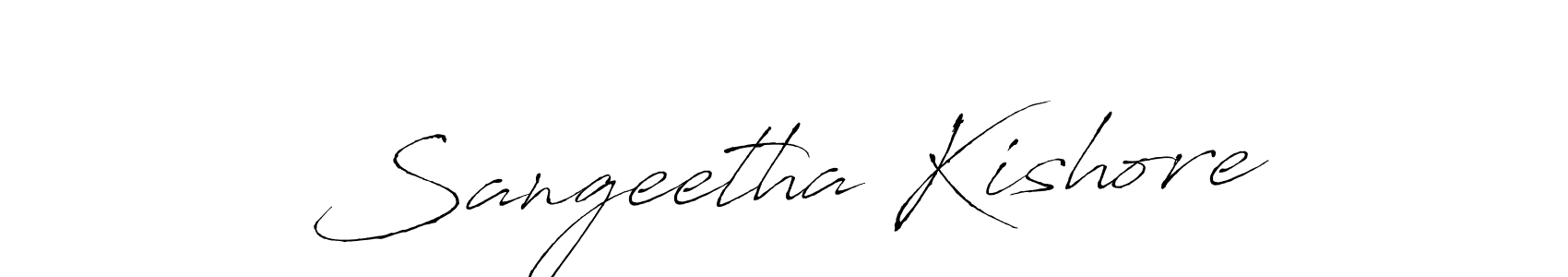 The best way (Antro_Vectra) to make a short signature is to pick only two or three words in your name. The name Sangeetha Kishore include a total of six letters. For converting this name. Sangeetha Kishore signature style 6 images and pictures png