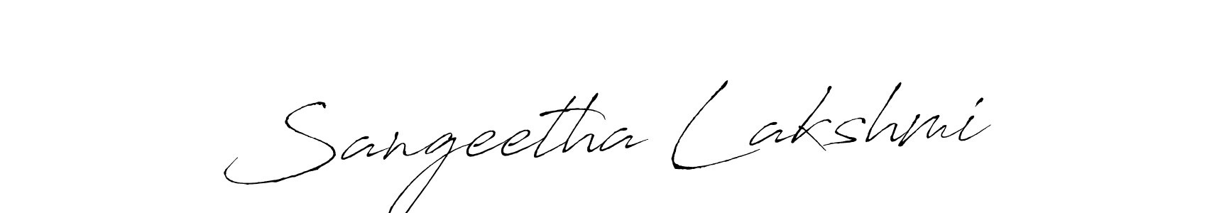 Make a beautiful signature design for name Sangeetha Lakshmi. Use this online signature maker to create a handwritten signature for free. Sangeetha Lakshmi signature style 6 images and pictures png