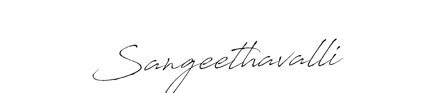 Create a beautiful signature design for name Sangeethavalli. With this signature (Antro_Vectra) fonts, you can make a handwritten signature for free. Sangeethavalli signature style 6 images and pictures png