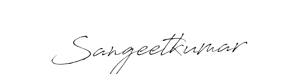 You should practise on your own different ways (Antro_Vectra) to write your name (Sangeetkumar) in signature. don't let someone else do it for you. Sangeetkumar signature style 6 images and pictures png