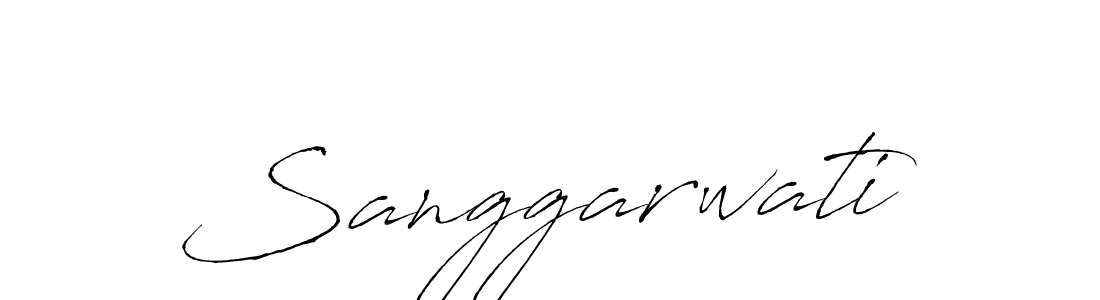 Once you've used our free online signature maker to create your best signature Antro_Vectra style, it's time to enjoy all of the benefits that Sanggarwati name signing documents. Sanggarwati signature style 6 images and pictures png