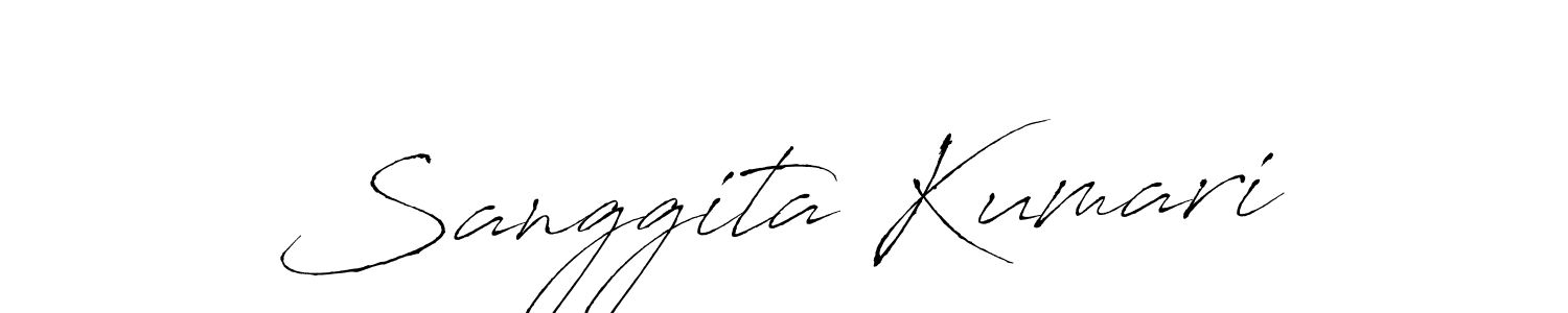 Use a signature maker to create a handwritten signature online. With this signature software, you can design (Antro_Vectra) your own signature for name Sanggita Kumari. Sanggita Kumari signature style 6 images and pictures png