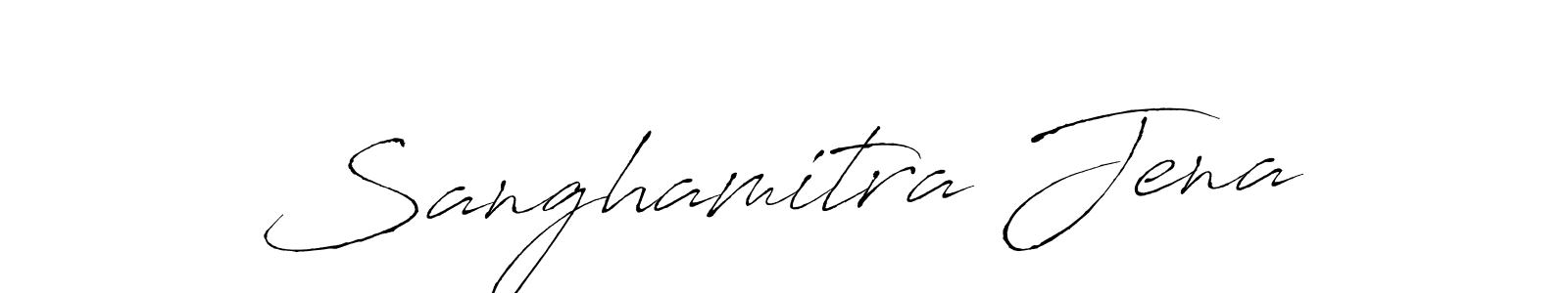 The best way (Antro_Vectra) to make a short signature is to pick only two or three words in your name. The name Sanghamitra Jena include a total of six letters. For converting this name. Sanghamitra Jena signature style 6 images and pictures png