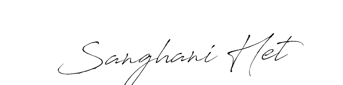 Make a short Sanghani Het signature style. Manage your documents anywhere anytime using Antro_Vectra. Create and add eSignatures, submit forms, share and send files easily. Sanghani Het signature style 6 images and pictures png