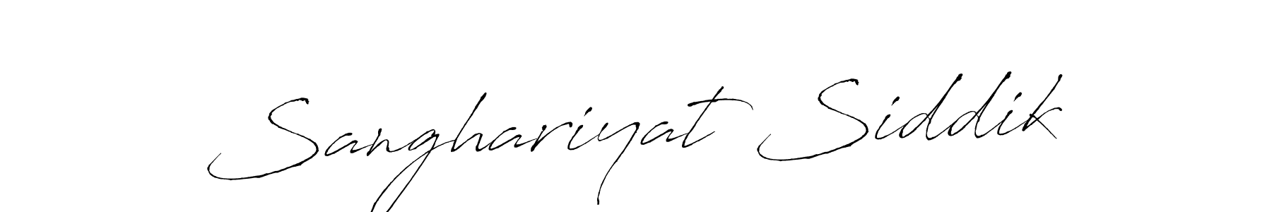 Use a signature maker to create a handwritten signature online. With this signature software, you can design (Antro_Vectra) your own signature for name Sanghariyat Siddik. Sanghariyat Siddik signature style 6 images and pictures png