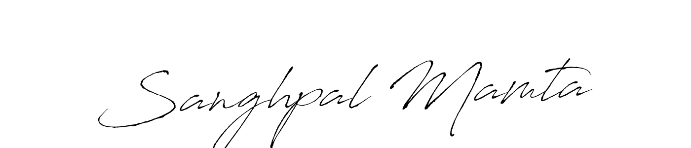 You should practise on your own different ways (Antro_Vectra) to write your name (Sanghpal Mamta) in signature. don't let someone else do it for you. Sanghpal Mamta signature style 6 images and pictures png