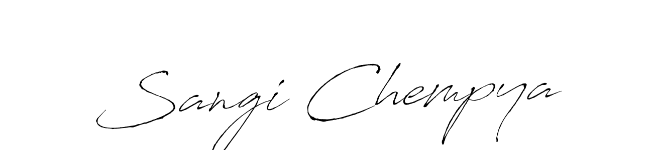 Make a beautiful signature design for name Sangi Chempya. Use this online signature maker to create a handwritten signature for free. Sangi Chempya signature style 6 images and pictures png