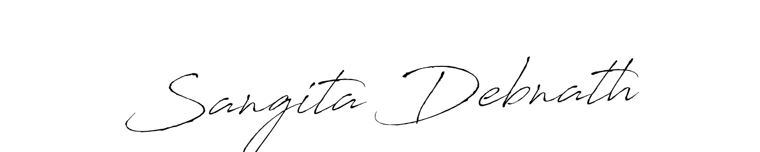This is the best signature style for the Sangita Debnath name. Also you like these signature font (Antro_Vectra). Mix name signature. Sangita Debnath signature style 6 images and pictures png