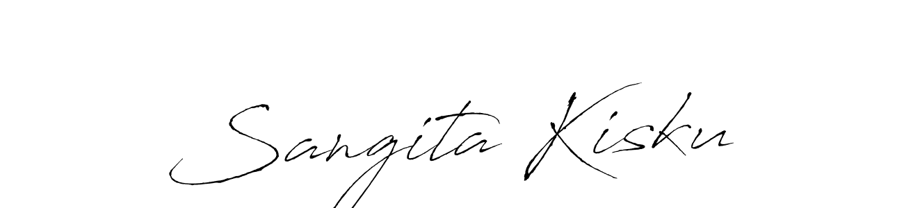 Also we have Sangita Kisku name is the best signature style. Create professional handwritten signature collection using Antro_Vectra autograph style. Sangita Kisku signature style 6 images and pictures png